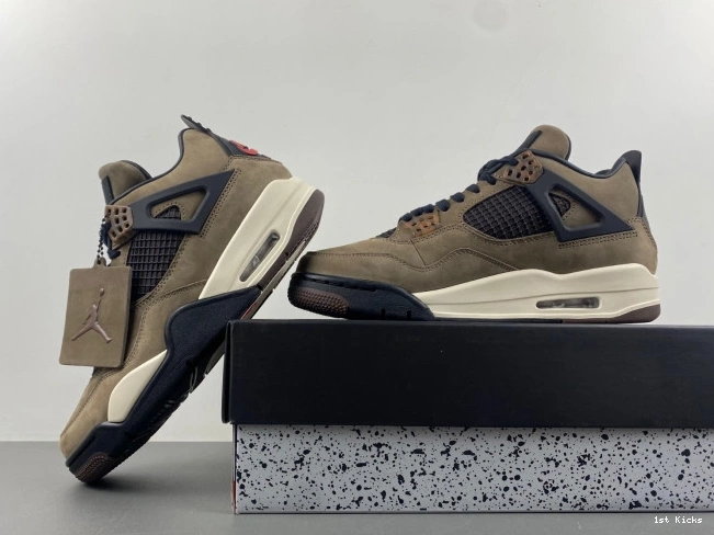 1st Kicks TS Travis Brown AJ4-882335 Scott Air Retro 4 x Jordan 0808